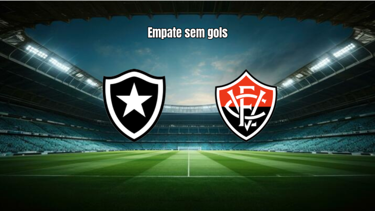 Botafogo 0x0 Vitoria: Domínio sem gols no Nilton Santos