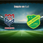 Gremio Prudente U20 e XV de Jaú U20 empatam no Paulista