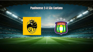 SC Paulinense U20 vence São Caetano e se destaca no Paulista