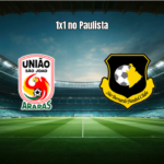 União São João U20 e EC São Bernardo U20 empatam 1-1 no Paulista U20
