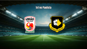 União São João U20 e EC São Bernardo U20 empatam 1-1 no Paulista U20
