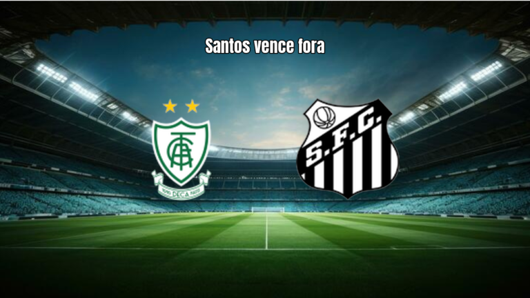 América Mineiro W 0-1 Santos W: Vitória Magra Fora de Casa