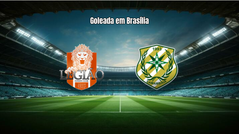 Legião U20 sofre goleada do Samambaia U20 por 4 a 1