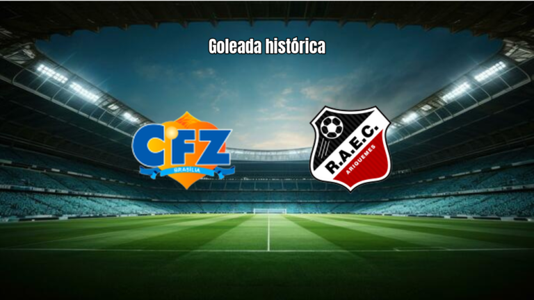 CFZ Brasília U20 aplica 10 a 0 no ARUC U20