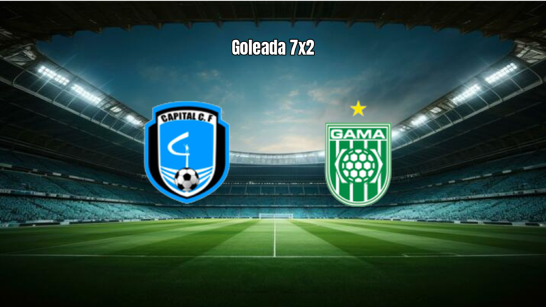 Capital TO U20 7x2 Gama U20: Goleada no Brasiliense U20