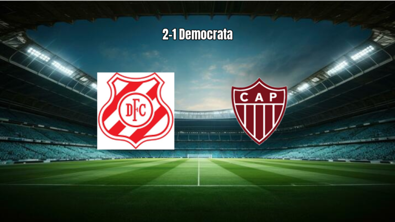 Gustavinho brilha e Democrata SL vence CAP por 2 a 1