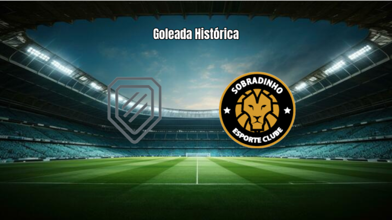 Brazlândia FC SAF U20 0x11 Sobradinho U20: Goleada Histórica
