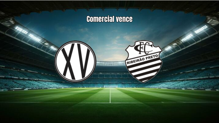 Comercial vence XV de Piracicaba por 2x0 na Copa Paulista
