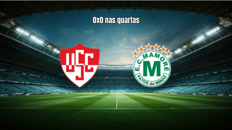 Uberaba e Mamoré empatam sem gols na ida das quartas do Mineiro 2