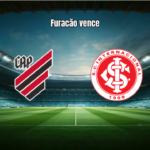Athletico Paranaense domina Internacional e vence por 2 a 0
