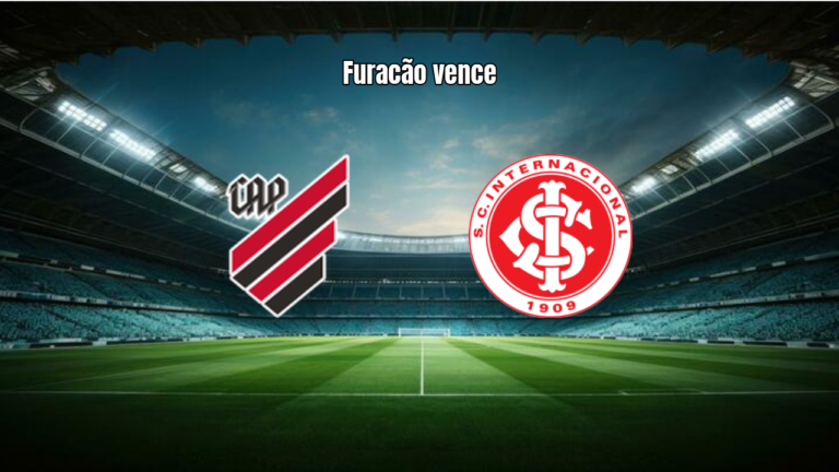 Athletico Paranaense domina Internacional e vence por 2 a 0