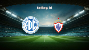 Confiança 1x1 Itabaiana: Destaques da partida pela Série C