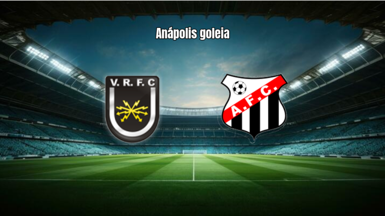 Volta Redonda 1-4 Anápolis: Anápolis domina e goleia na Série C
