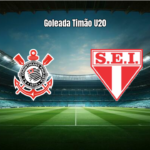 Corinthians U20 atropela Itapirense e mantém liderança no Paulista