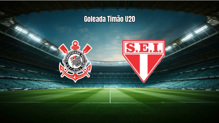Corinthians U20 atropela Itapirense e mantém liderança no Paulista