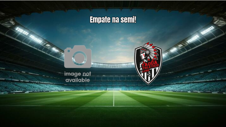 America SP e Itaquá empatam 1-1 na semifinal da Paulista Série B