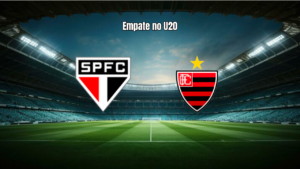São Paulo U20 empata com Oeste U20 no Paulista