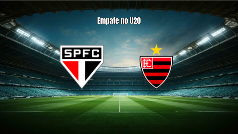 São Paulo U20 empata com Oeste U20 no Paulista