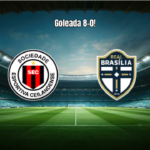 Ceilandense U20 0-8 Real Brasília: Análise da Goleada