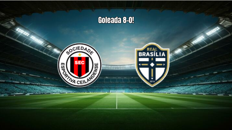 Ceilandense U20 0-8 Real Brasília: Análise da Goleada