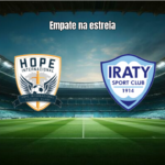 Hope Internacional e Iraty empatam na estreia do Paranaense Série 3