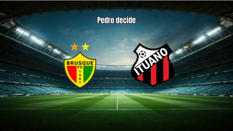 Brusque vence Ituano com gol de João Pedro na Série C