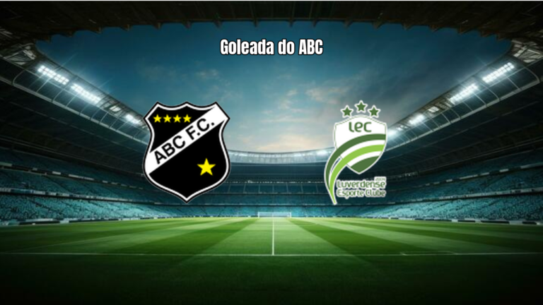ABC arrasa Luverdense: 4 a 1 e classificação na Série D