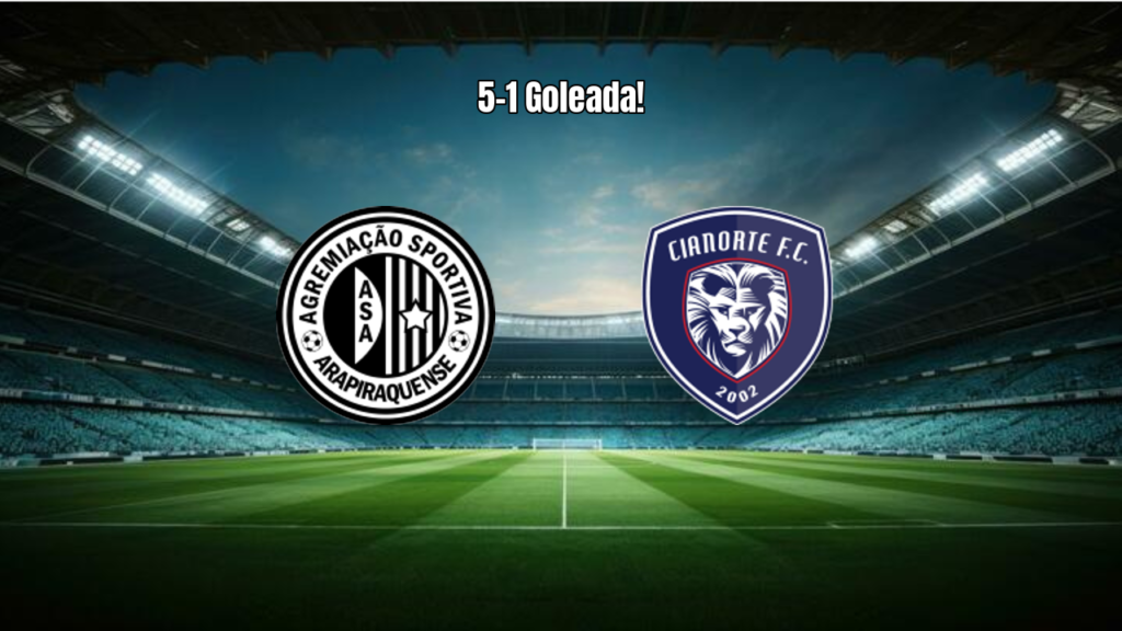 ASA 5-1 Cianorte: Vitória Esmagadora na Série D Gera Destaques