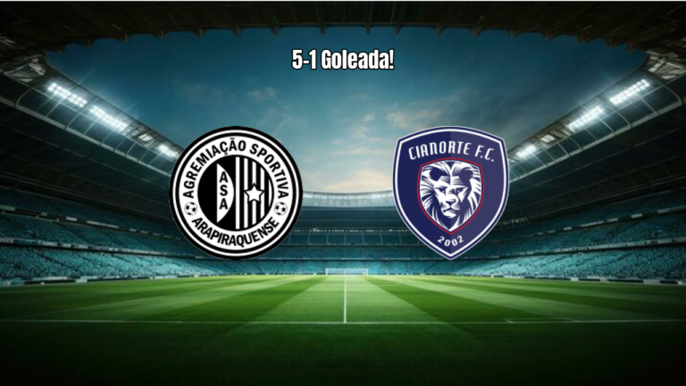 ASA 5-1 Cianorte: Vitória Esmagadora na Série D Gera Destaques