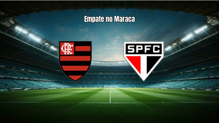 Flamengo 1x1 São Paulo: Destaques do Empate no Maracanã