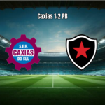 Caxias 1-2 Botafogo PB: Virada no segundo tempo na Série C