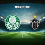 Palmeiras 1x2 Atlético-MG: Atlético-MG vence no Allianz Parque