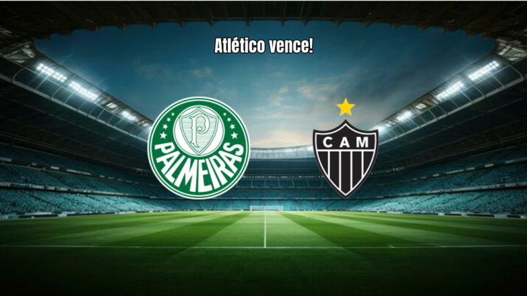 Palmeiras 1x2 Atlético-MG: Atlético-MG vence no Allianz Parque