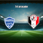 Barra SC U20 7x1 Joinville: Goleada Impressionante no Catarinense