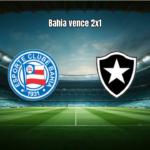 Bahia W bate Botafogo W por 2 a 1 em Feira de Santana