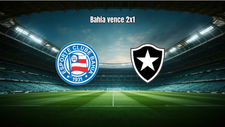 Bahia W bate Botafogo W por 2 a 1 em Feira de Santana