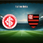 Inter 1x1 Flamengo: Domínio Rubro-Negro, mas Colorado Resiste