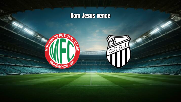 Morrinhos 1x2 Bom Jesus EC: Virada Dramática nos Acréscimos