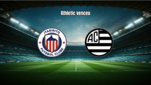 Itabirito U20 1x2 Athletic Club MG U20: Destaques e Análise