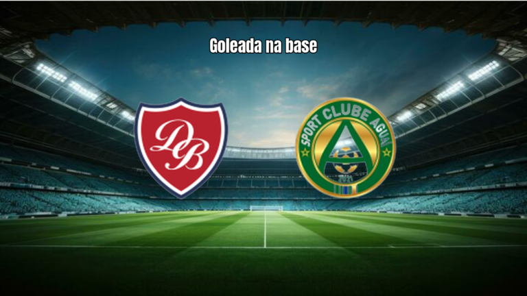 Desportivo Brasil U20 goleia Aguai U20 por 7 a 1 no Paulista