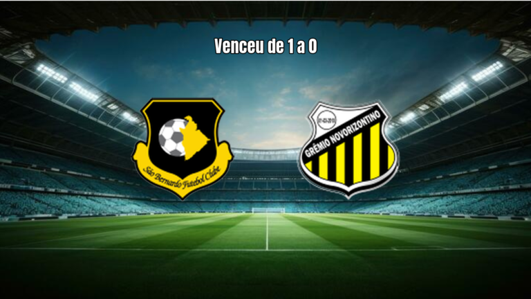 EC São Bernardo U20 0x1 Novorizontino U20: Destaques
