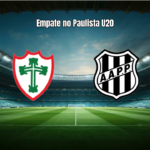 Portuguesa U20 e Ponte Preta U20 empatam em jogo quente