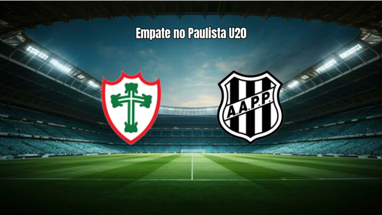 Portuguesa U20 e Ponte Preta U20 empatam em jogo quente