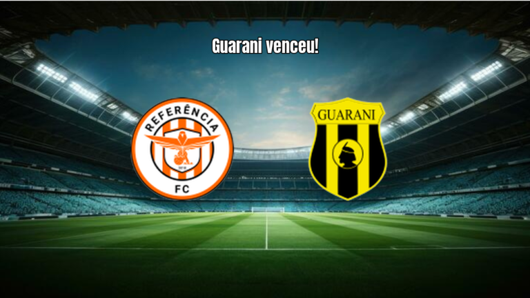 Referencia U20 0x1 Guarani U20: vitória com um a menos