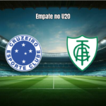 Cruzeiro U20 e América Mineiro U20 empatam por 1 a 1