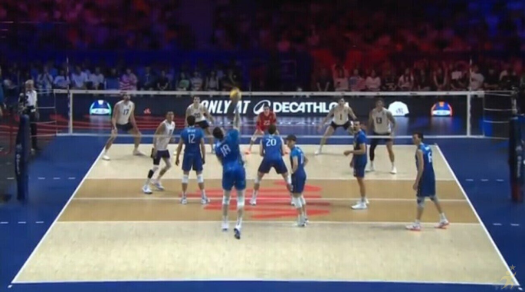 Itália 0x3 Estados Unidos na Liga das Nações de Vôlei Masculino