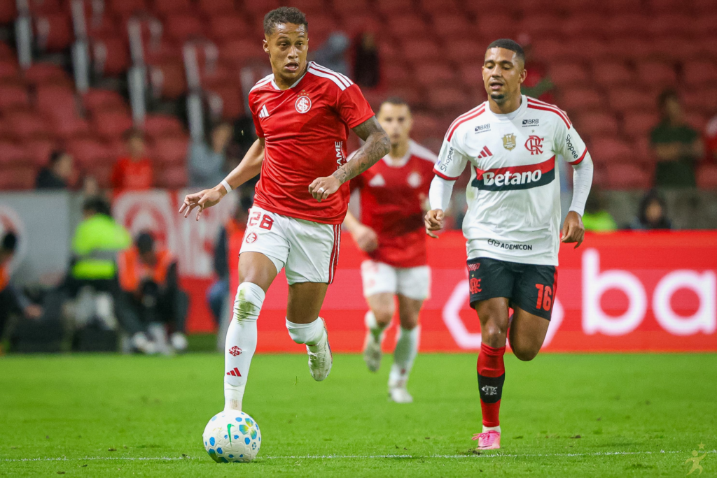 Inter empata com Flamengo em 1 a 1 no Beira-Rio pelo Brasileirão