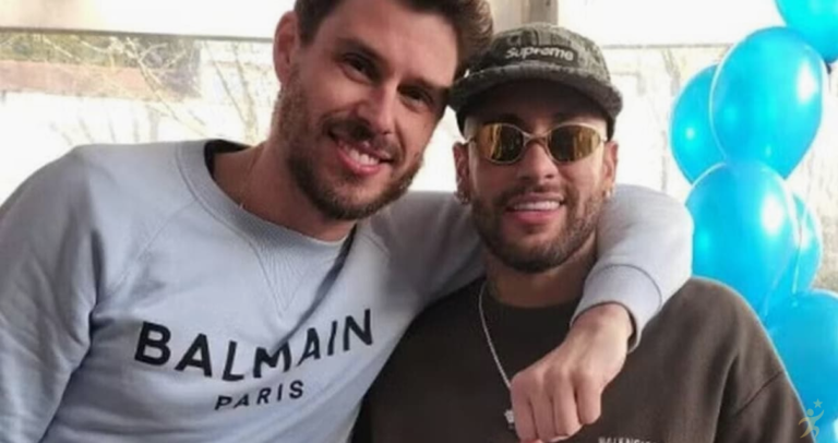 Bruninho comemora 40 anos em festa com Neymar e Thiaguinho