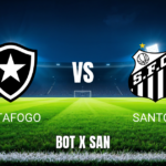 Onde assistir Botafogo x Santos: Palpite e horário (16/07/2026)