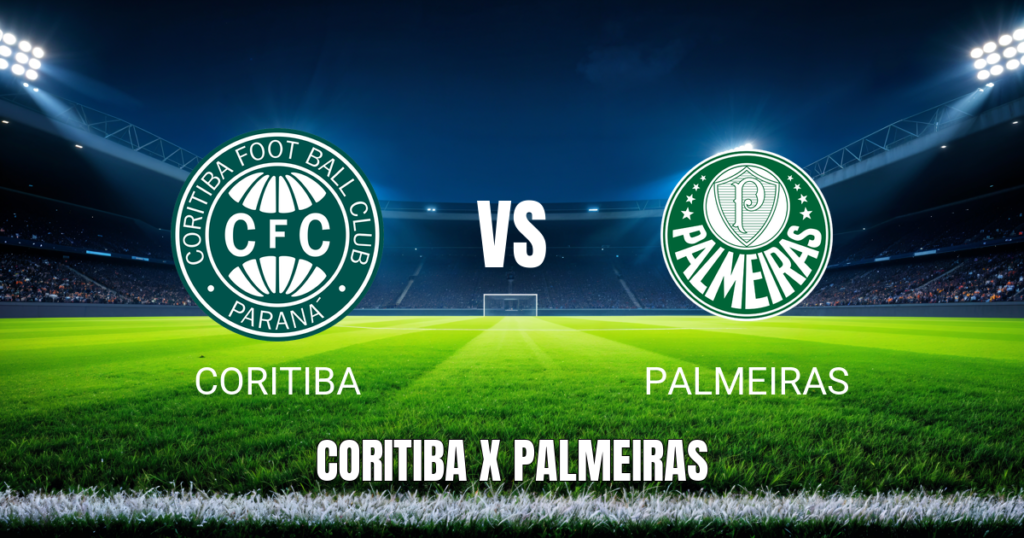 Onde Assistir Coritiba x Palmeiras ao Vivo - Palpite 22/07/2026